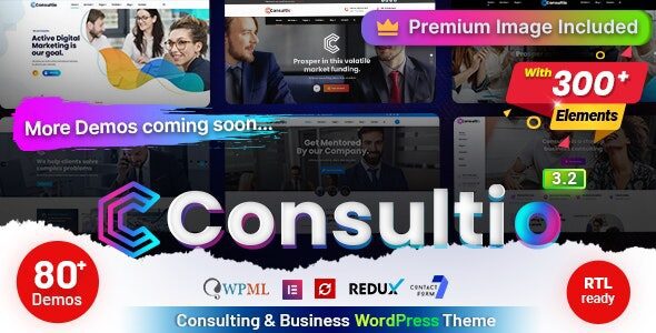 Consultio 3.2.6 - Corporate Consulting WordPress Theme