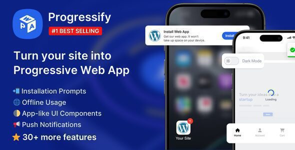 Progressify 1.2.4 – Progressive Web App (PWA) for WordPress