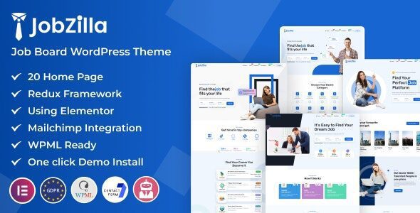 JobZilla 1.8 - Job Board WordPress Theme