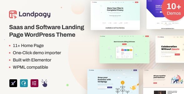 Landpagy 1.8.1 – Multipurpose Landing page WordPress Theme