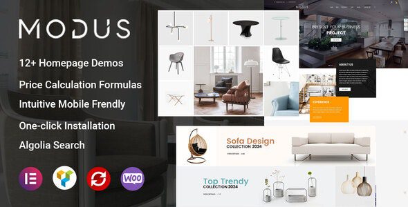 Modus 2.0.7 – Modern Furniture WooCommerce Theme