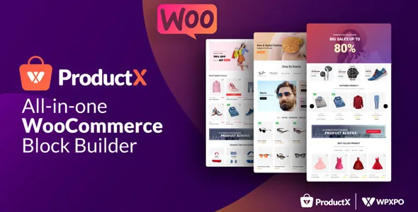 ProductX Pro 1.3.4 - WooCommerce Blocks Plugin