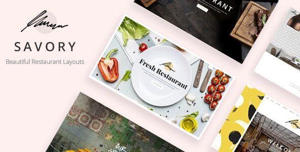 Savory 2.3.0 - Restaurant Theme