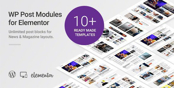 WP Post Modules for NewsPaper and Magazine Layouts (Elementor Addon) 2.2.0