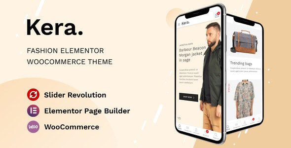 Kera 1.2.16 – Fashion Elementor WooCommerce Theme