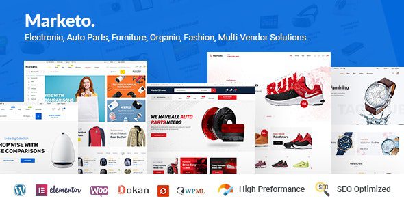 Marketo 5.3.0 - eCommerce & Multivendor Marketplace Woocommerce WordPress Theme