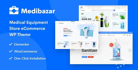 Medibazar 1.8.9 - Medical WooCommerce Theme