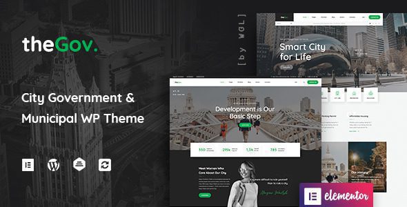 TheGov 2.0.17 – Municipal and Government WordPress Theme