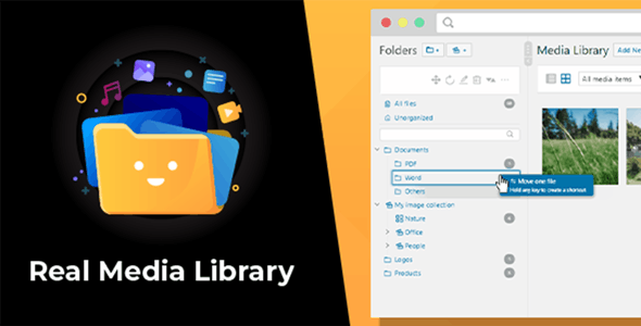 Real Media Library 4.22.44 – Media Library Folder & File Manager for Media Management in WordPress